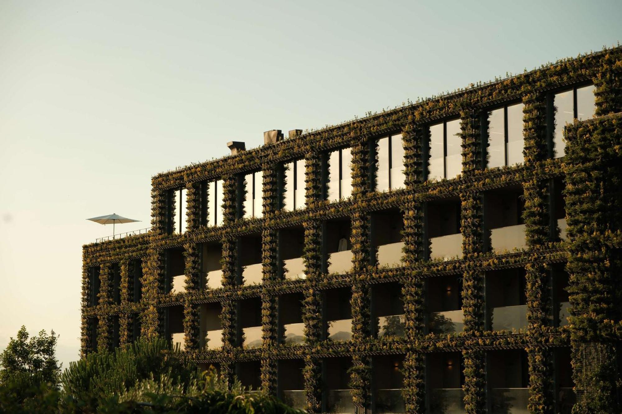 Tsinandali Estate, A Radisson Collection Hotel エクステリア 写真 The green facade of the CaixaForum Madrid
